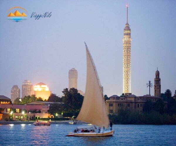 CaFeluca Tramonto in Feluca al Cairo