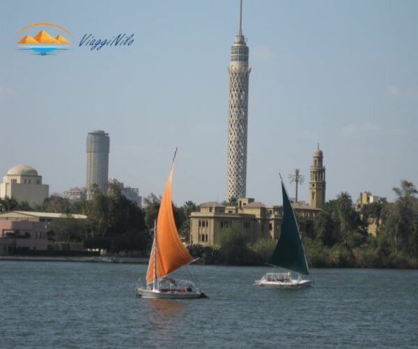 Giro in Felucca sul Nilo e Panorama dalla Torre del Cairo ViaggiNilo (1)