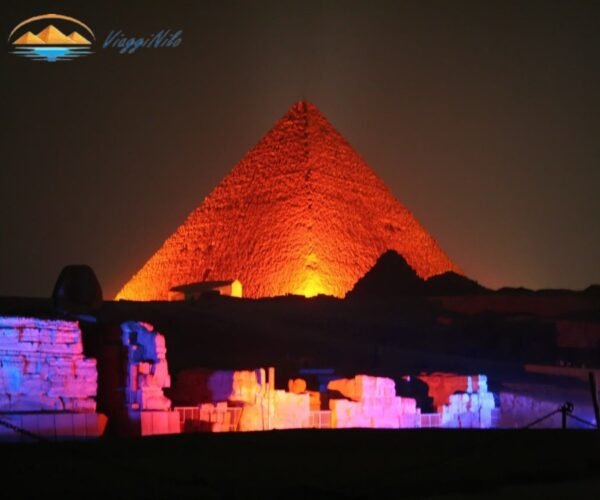 Spettacolo di Suono e Luce alle Piramidi di Giza ViaggiNilo