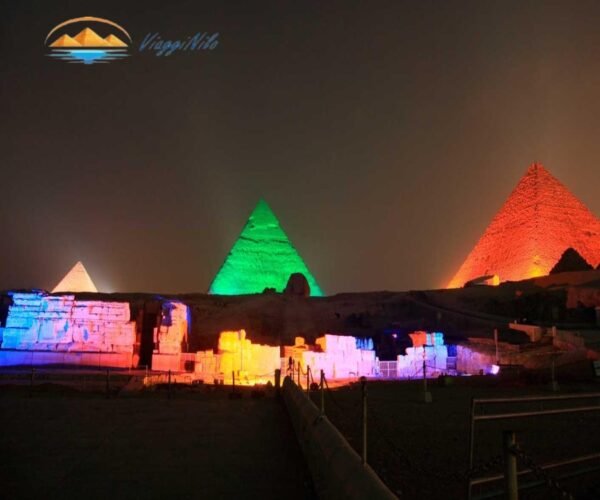 Spettacolo di Suono e Luce alle Piramidi di Giza ViaggiNilo(1)