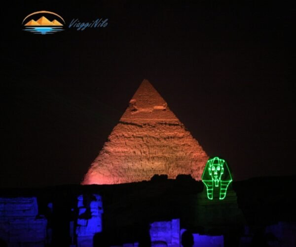 Spettacolo di Suono e Luce alle Piramidi di Giza ViaggiNilo(2)